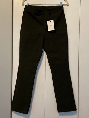 Theory Sz 4 Deep Olive Double Stretch High Rise Skinny Pant (Bimsa O) NWT